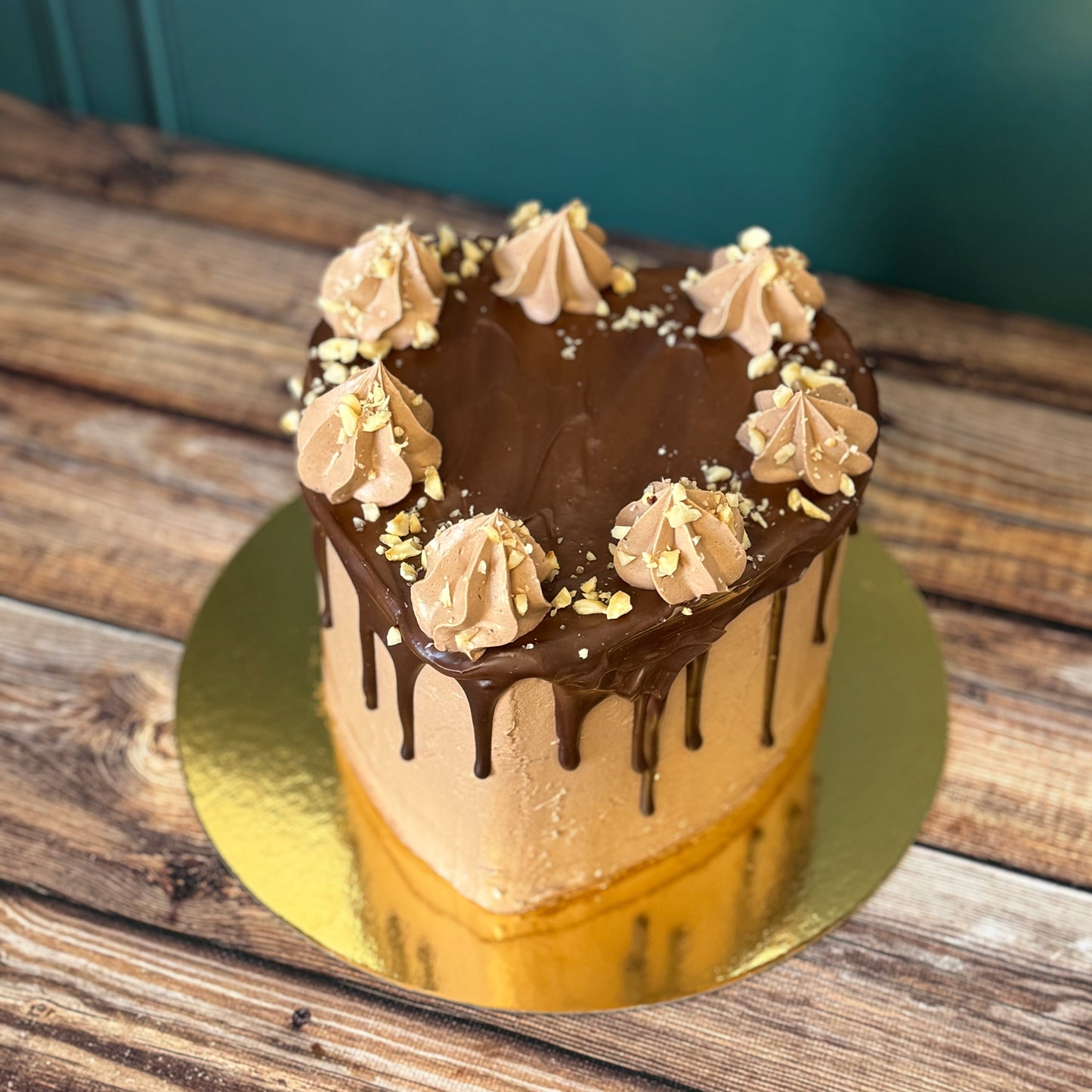 Layercake chocolat caramel