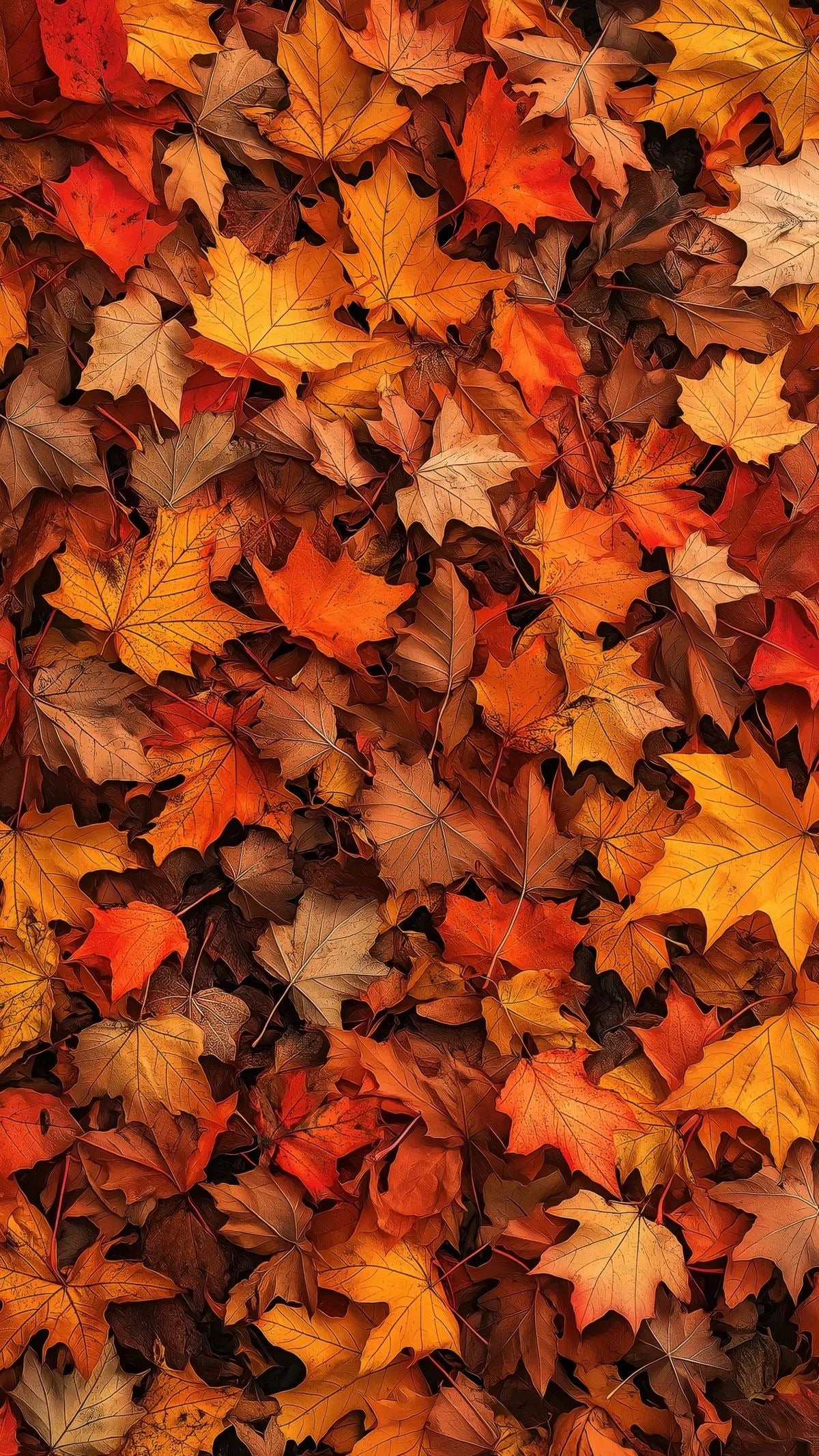 Sous les feuilles