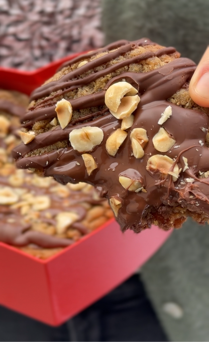Cookie chocolat au lait noisette