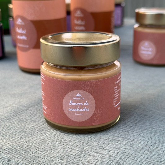 Beurre de cacahuètes crunchy
