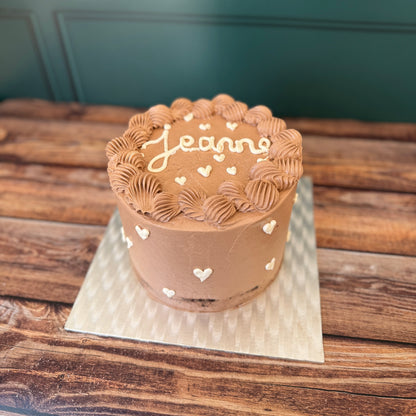 Layercake chocolat caramel