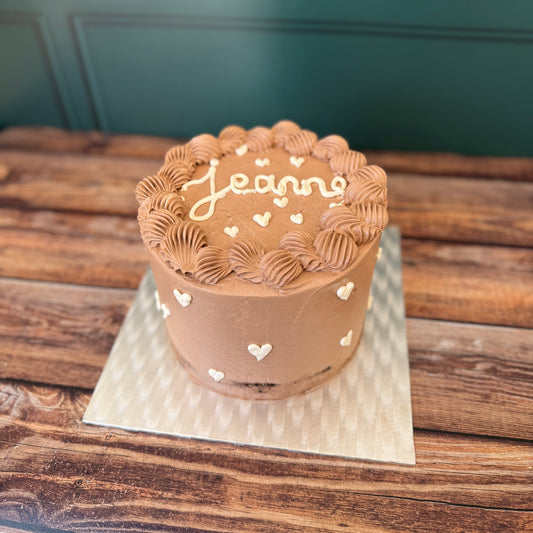 Layercake chocolat caramel