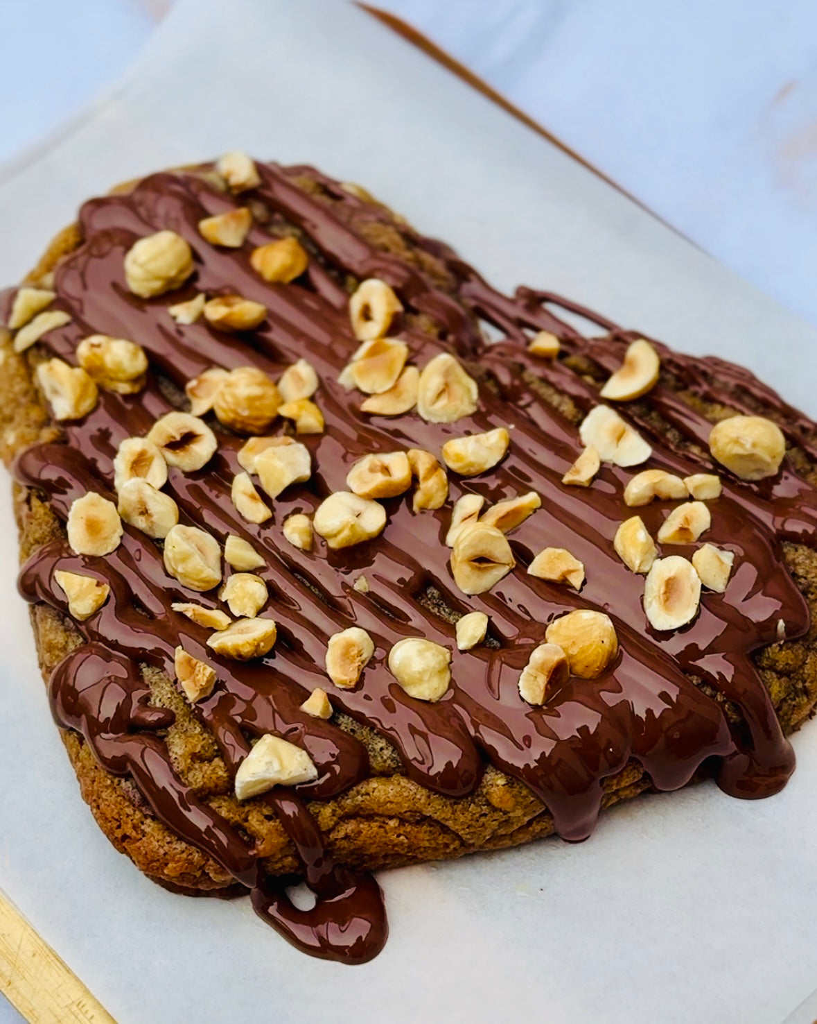 Cookie chocolat au lait noisette